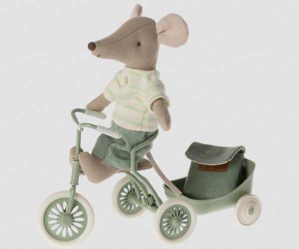 Maileg Big Brother Tricycle Mouse