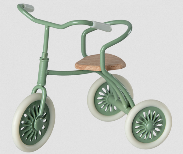 Maileg Mouse Tricycle Green