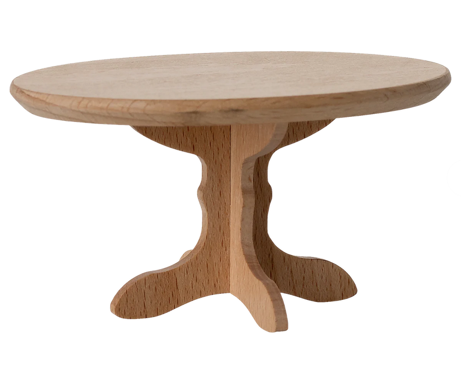 Maileg Oval Dining Table for a Mouse in Nature