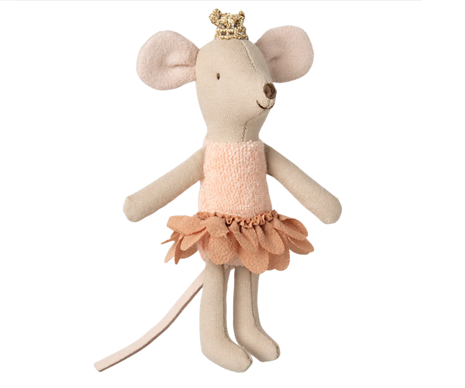 Maileg Princess Little Sister Mouse in Match Box