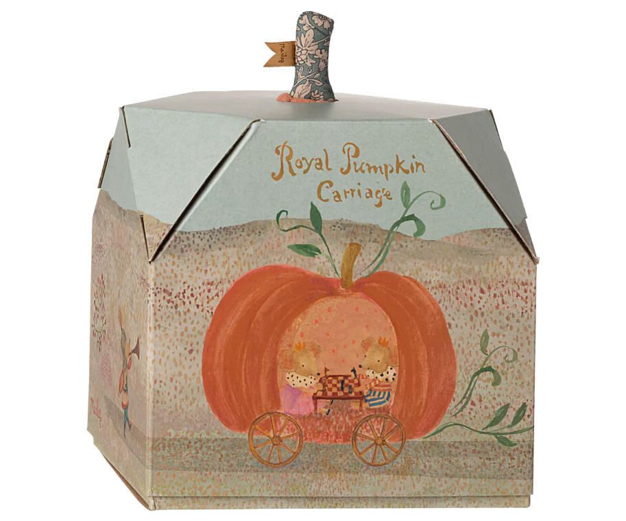 Maileg Pumpkin Carriage for Mouse