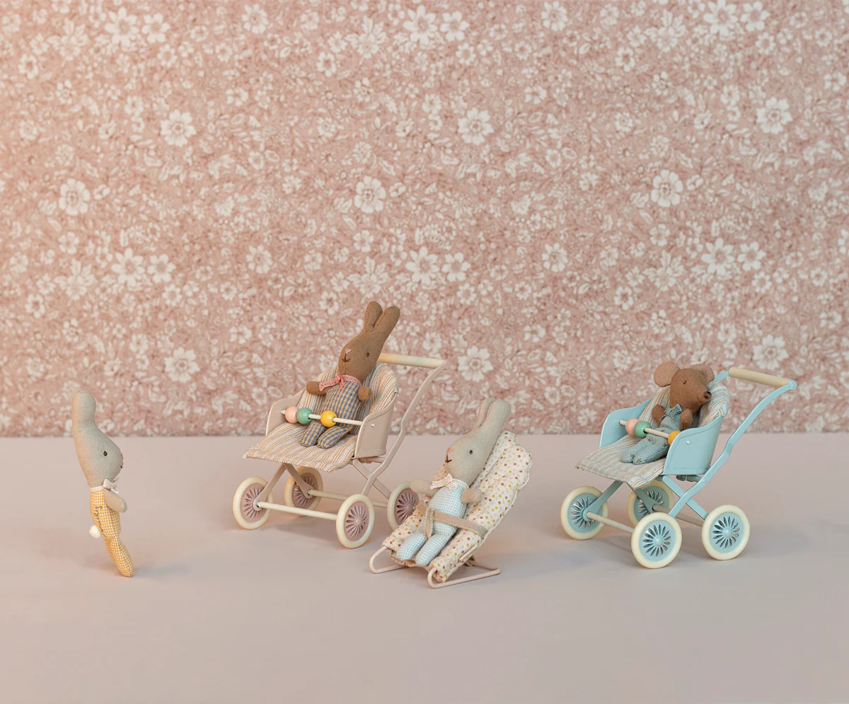 Stroller for Baby Mouse / Blue