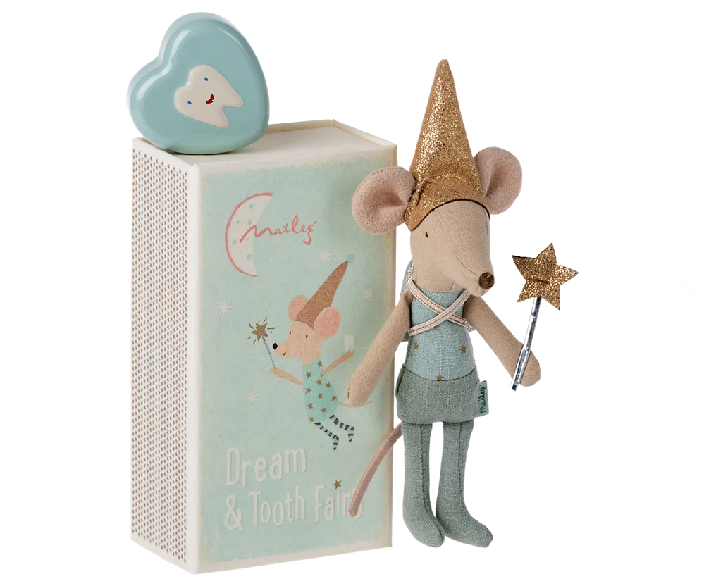 Tooth Fairy Mouse / Blue