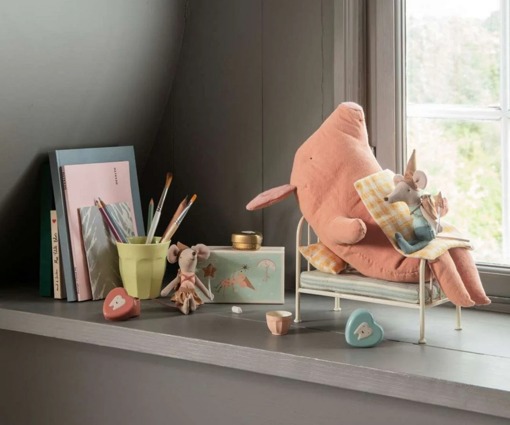 Tooth Fairy Mouse / Blue