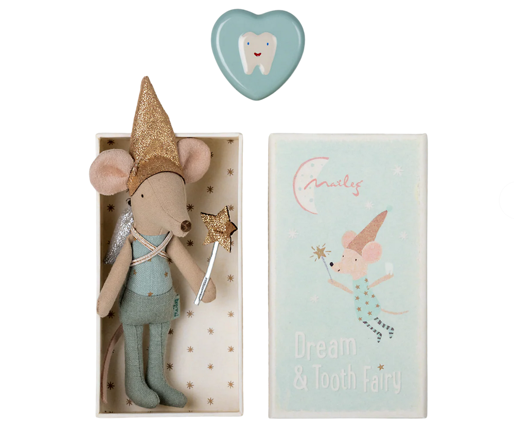 Tooth Fairy Mouse / Blue