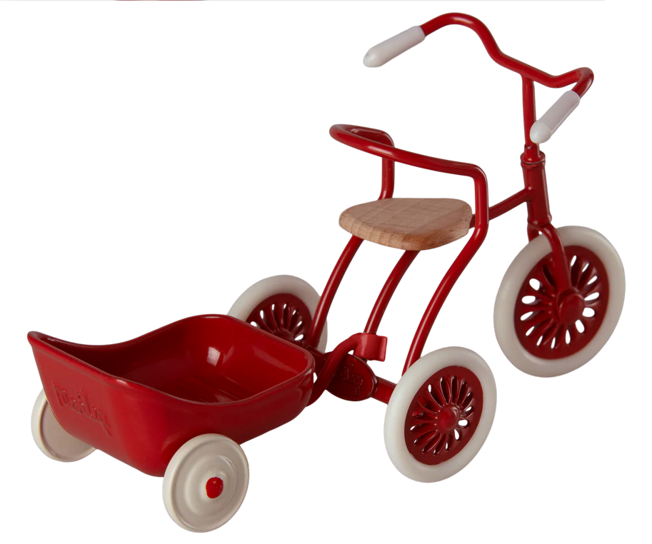 Maileg Tricycle Hanger for Mouse / Red