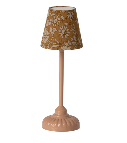 Maileg Vintage Floor Lamp for Mouse in Dark Powder