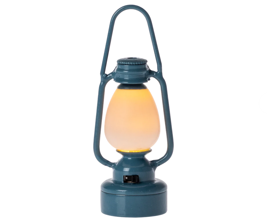 Maileg Vintage Lantern for Mouse / Blue