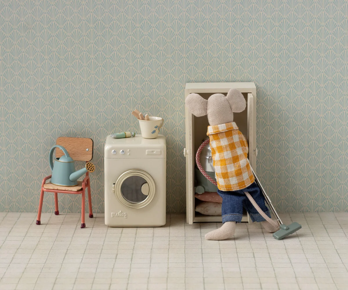 Maileg Washing Machine for Mouse / Off White