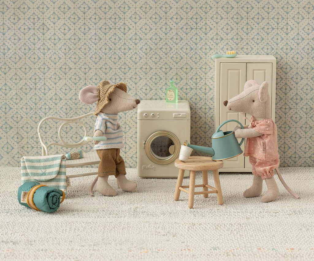 Maileg Washing Machine for Mouse / Off White