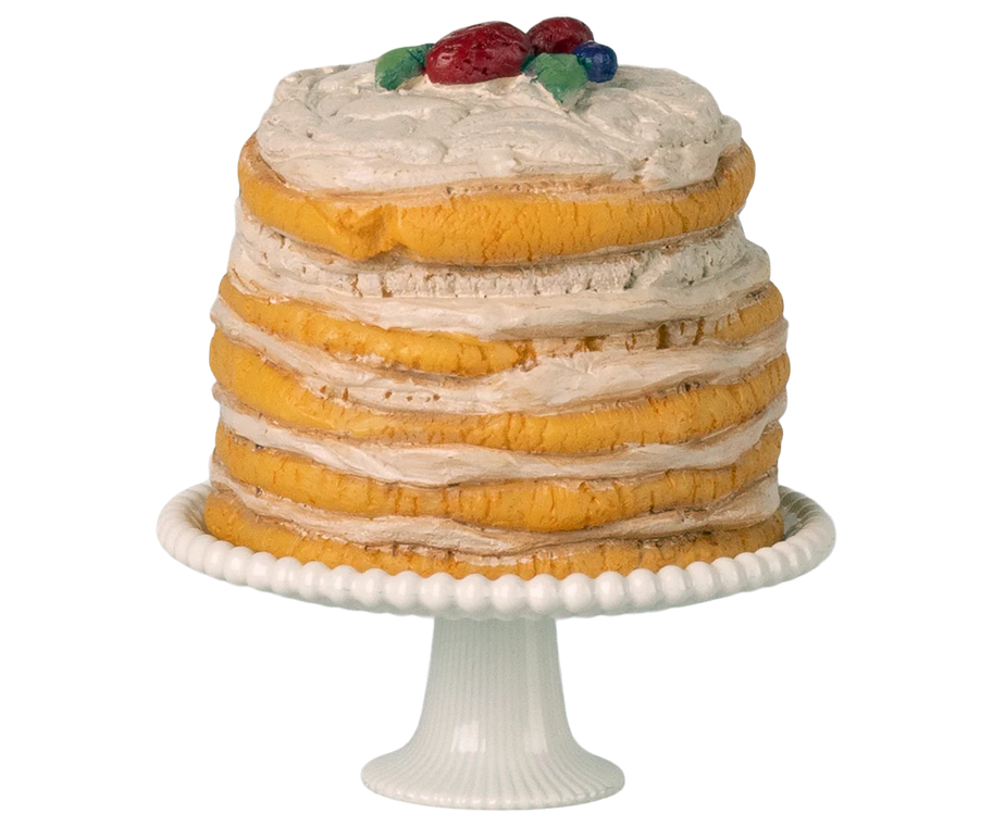 Maileg Wedding Cake and Stand for Mouse