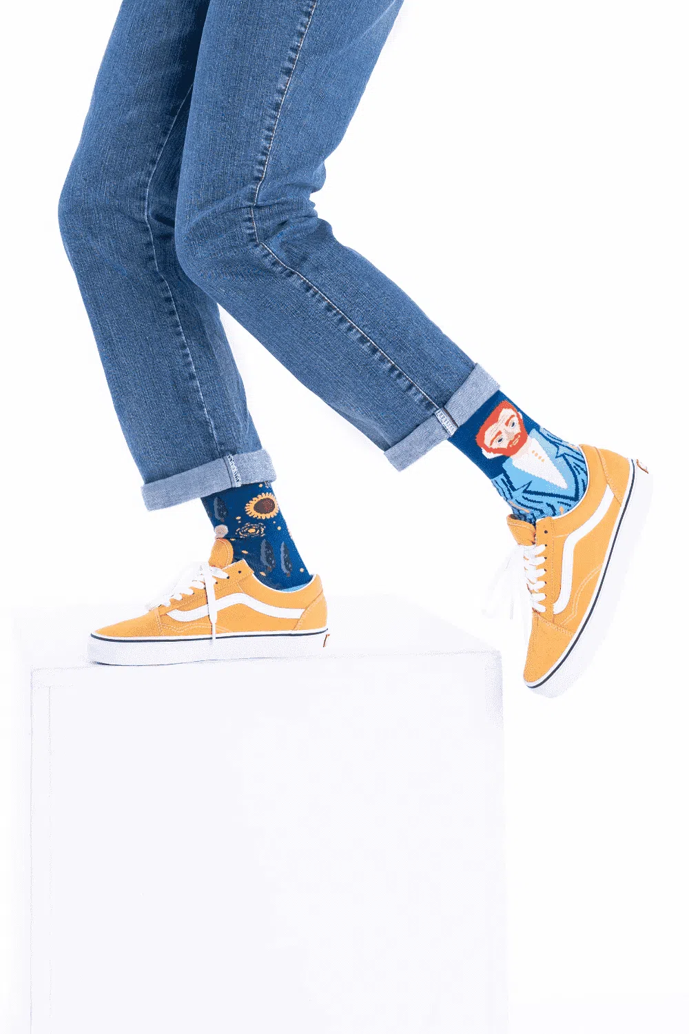 Many Mornings Mismatched Crew Socks - True Vincent