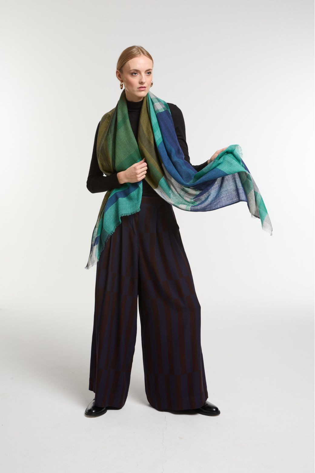 Mapoesie Divine Scarf Blue Green