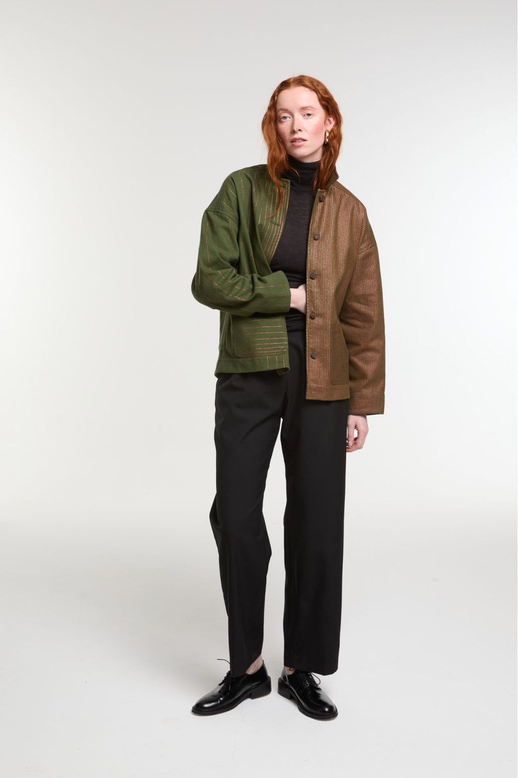 Mapoesie Mina Cosmos Jacket in Khaki