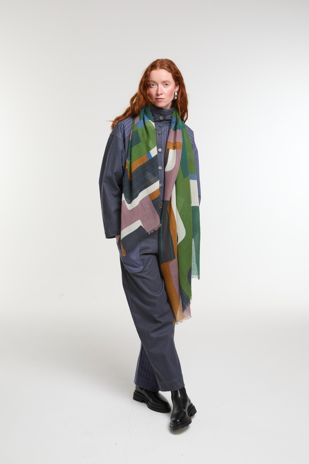 Mapoesie Pera Scarf in Green