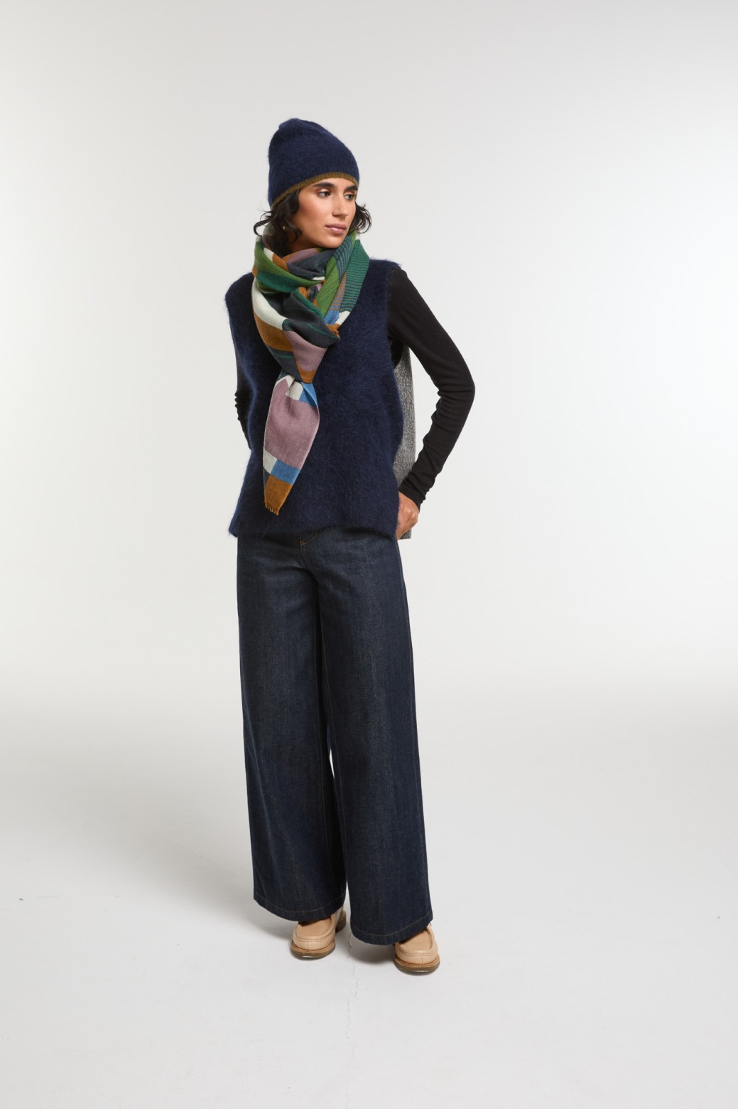 Mapoesie Pera Scarf in Green