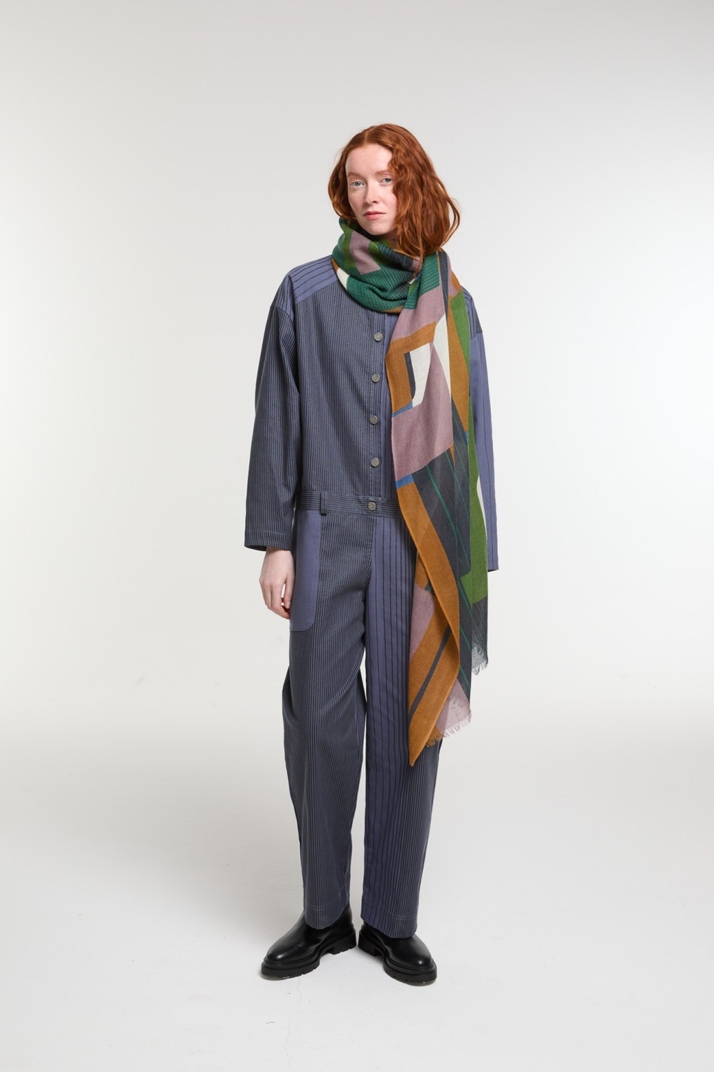 Mapoesie Pera Scarf in Green