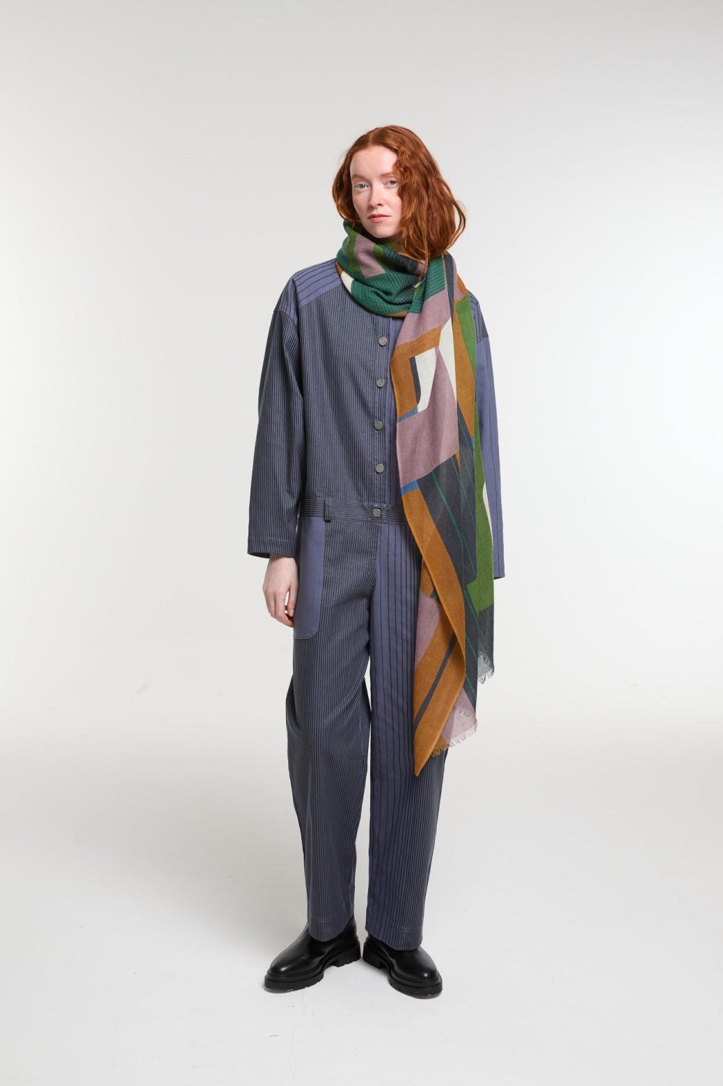 Mapoesie Pera Scarf in Green