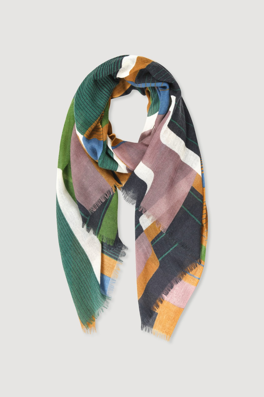 Mapoesie Pera Scarf in Green