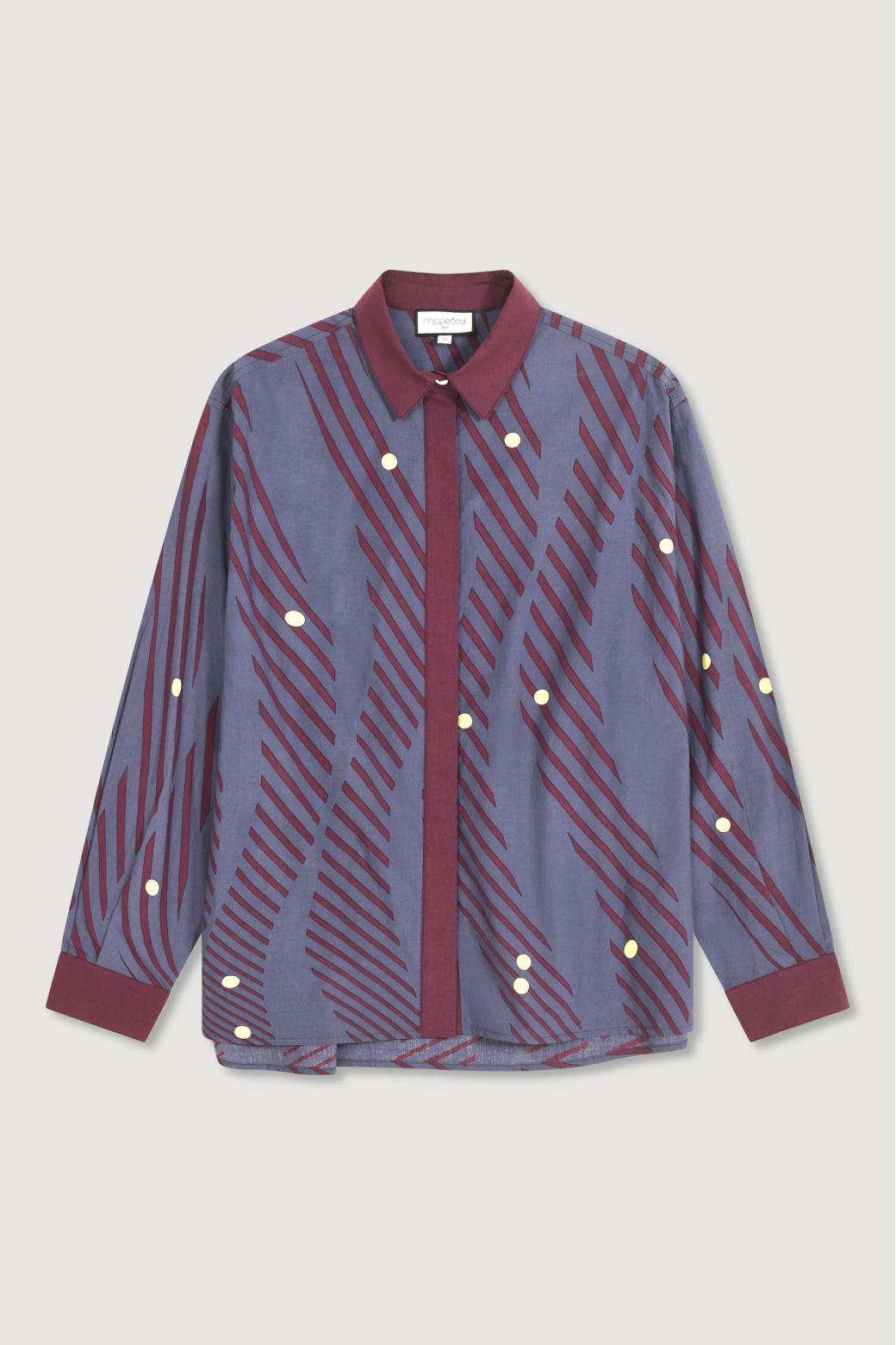 Mapoesie Rosalie Moon Shirt in Night Blue