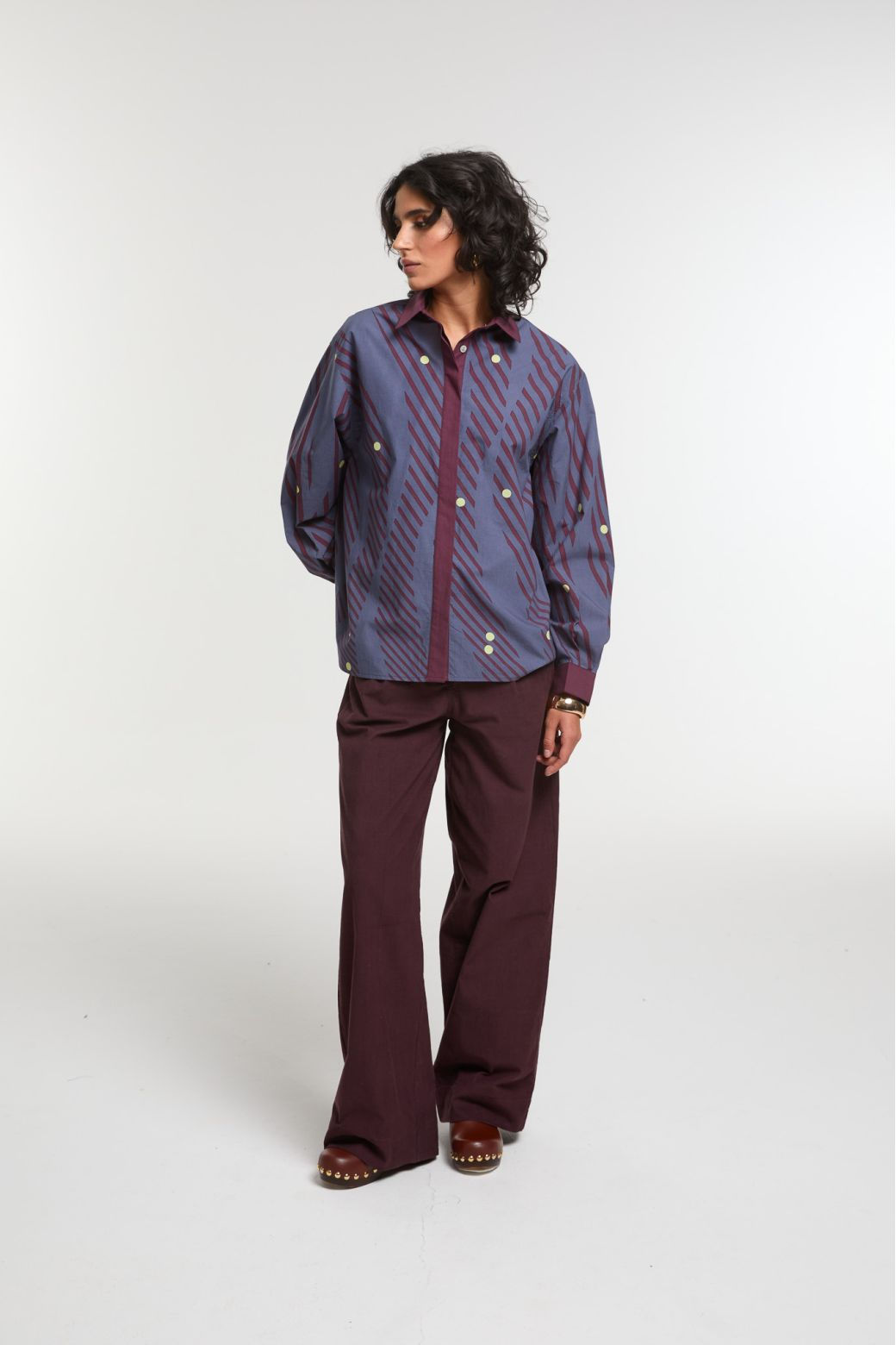 Mapoesie Rosalie Moon Shirt in Night Blue