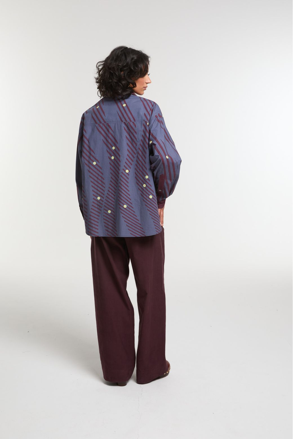 Mapoesie Rosalie Moon Shirt in Night Blue
