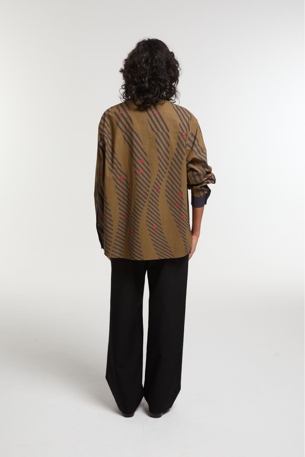 Mapoesie Rosalie Moon Shirt in Khaki