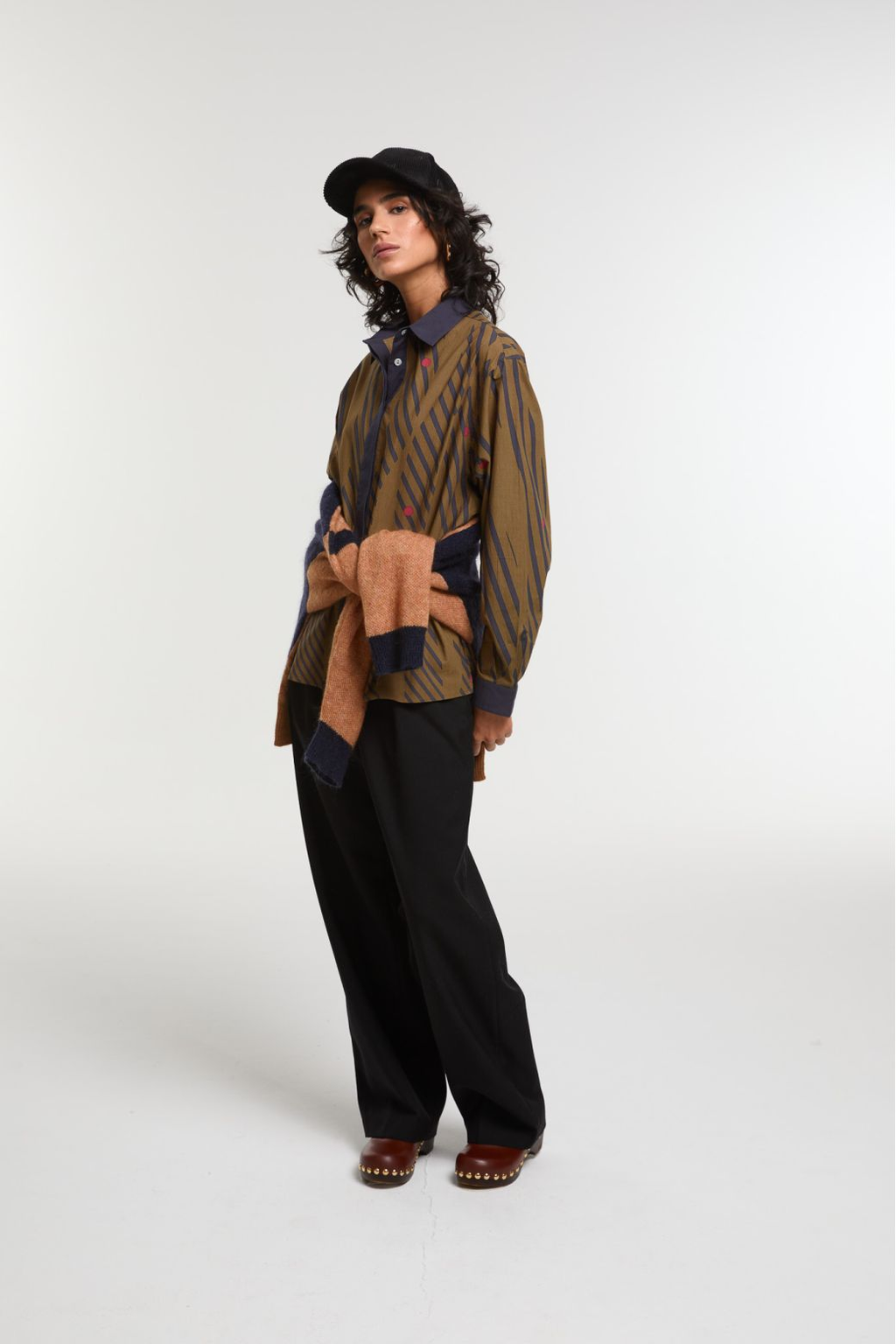 Mapoesie Rosalie Moon Shirt in Khaki