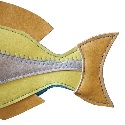 Yup! Marushin Fresh Fish Zip Pouch Yellow