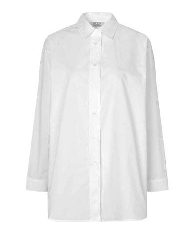 Masai Idette Button-Up Shirt White Oversized
