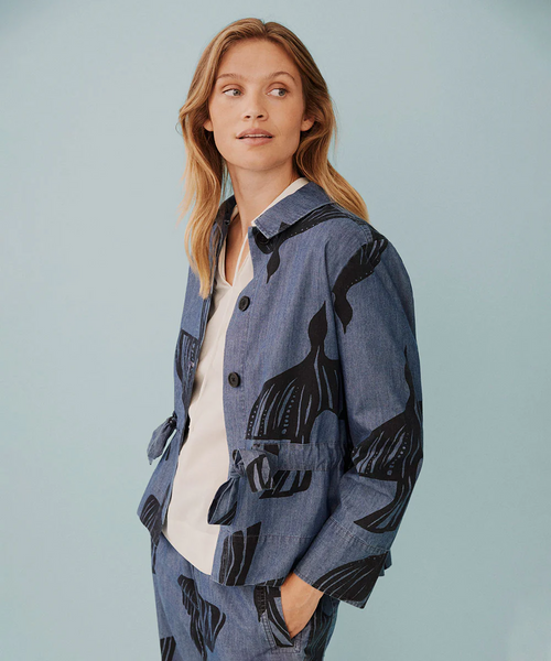  Masai's Jasmina Printed Denim Jacket 