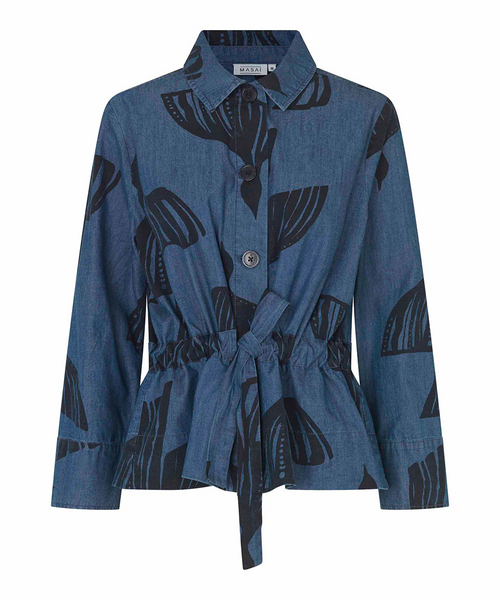  Masai's Jasmina Printed Denim Jacket 