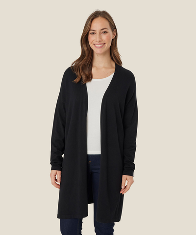 Masai Lon Cardigan in Black