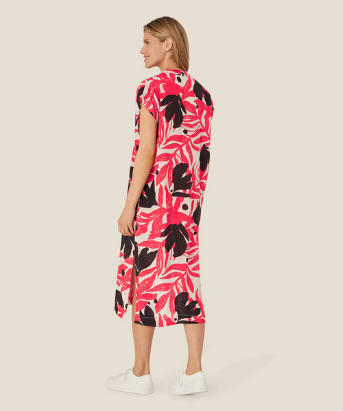 Masai Olivian Dress in Hibiscus Print