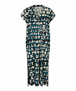 Masai Olivian Dress in Reflection Pond Print