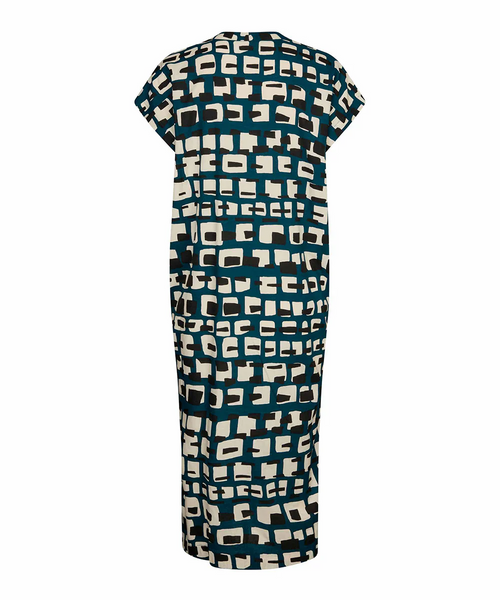 Masai Olivian Dress in Reflection Pond Print