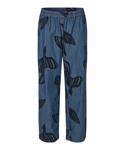 Masai Payton Printed Denim Trousers