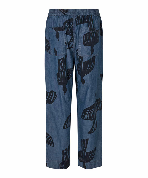 Masai Payton Printed Denim Trousers