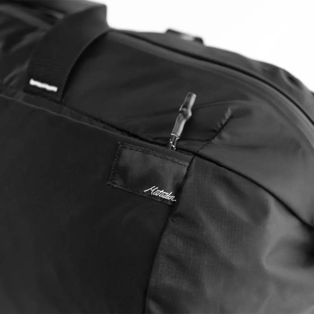 Matador ReFraction Packable Duffle Bag in Black
