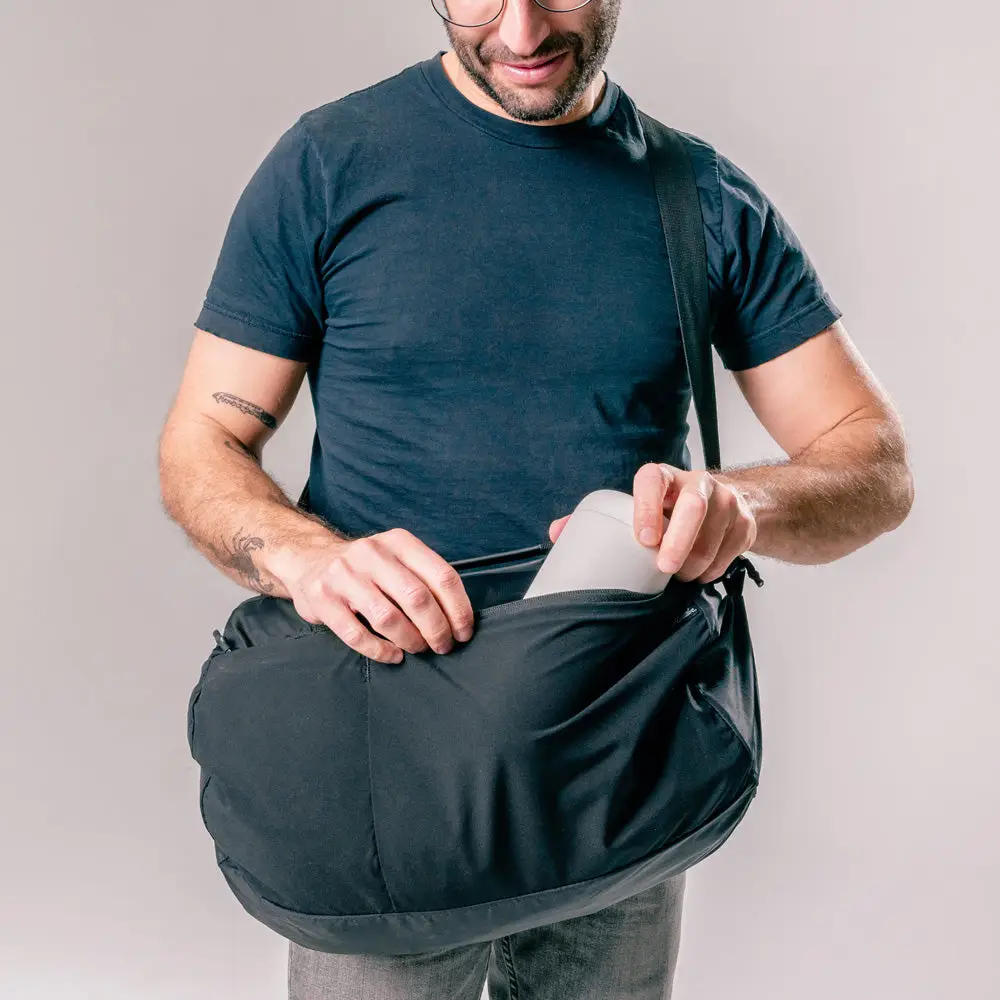 Matador ReFraction Packable Duffle Bag in Black