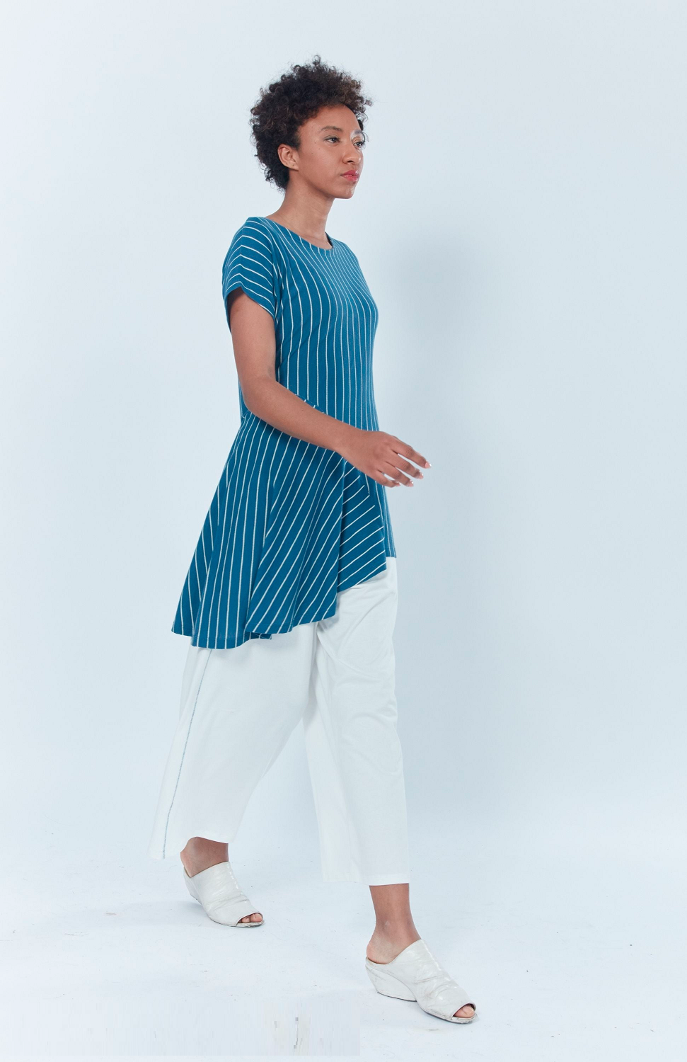 Lizzie Lotus Print Top