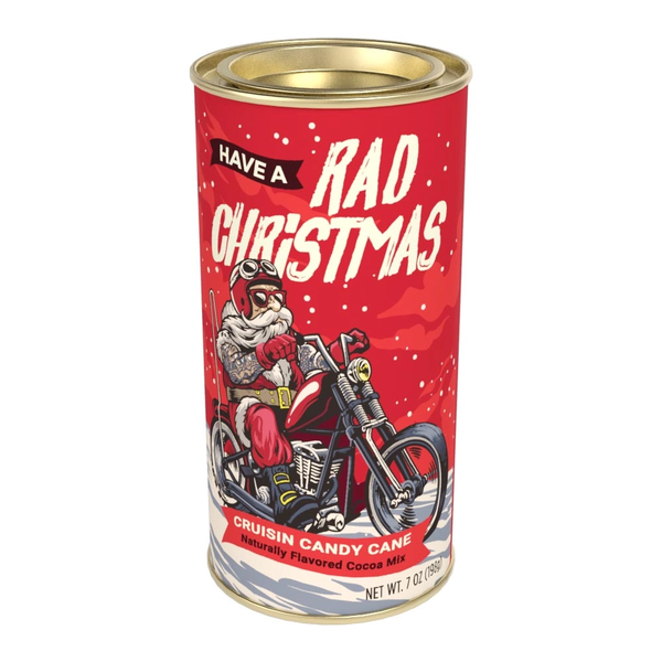 Rad Christmas Cruisin' Candy Cane Cocoa