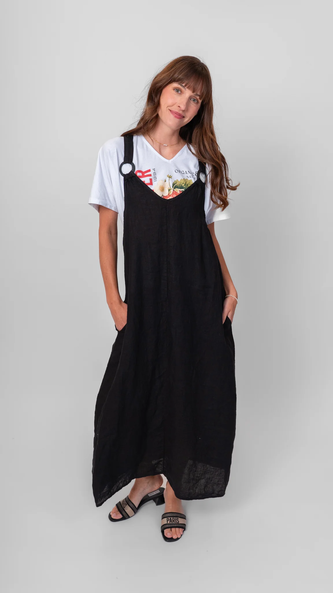 Jumper Dress in Black