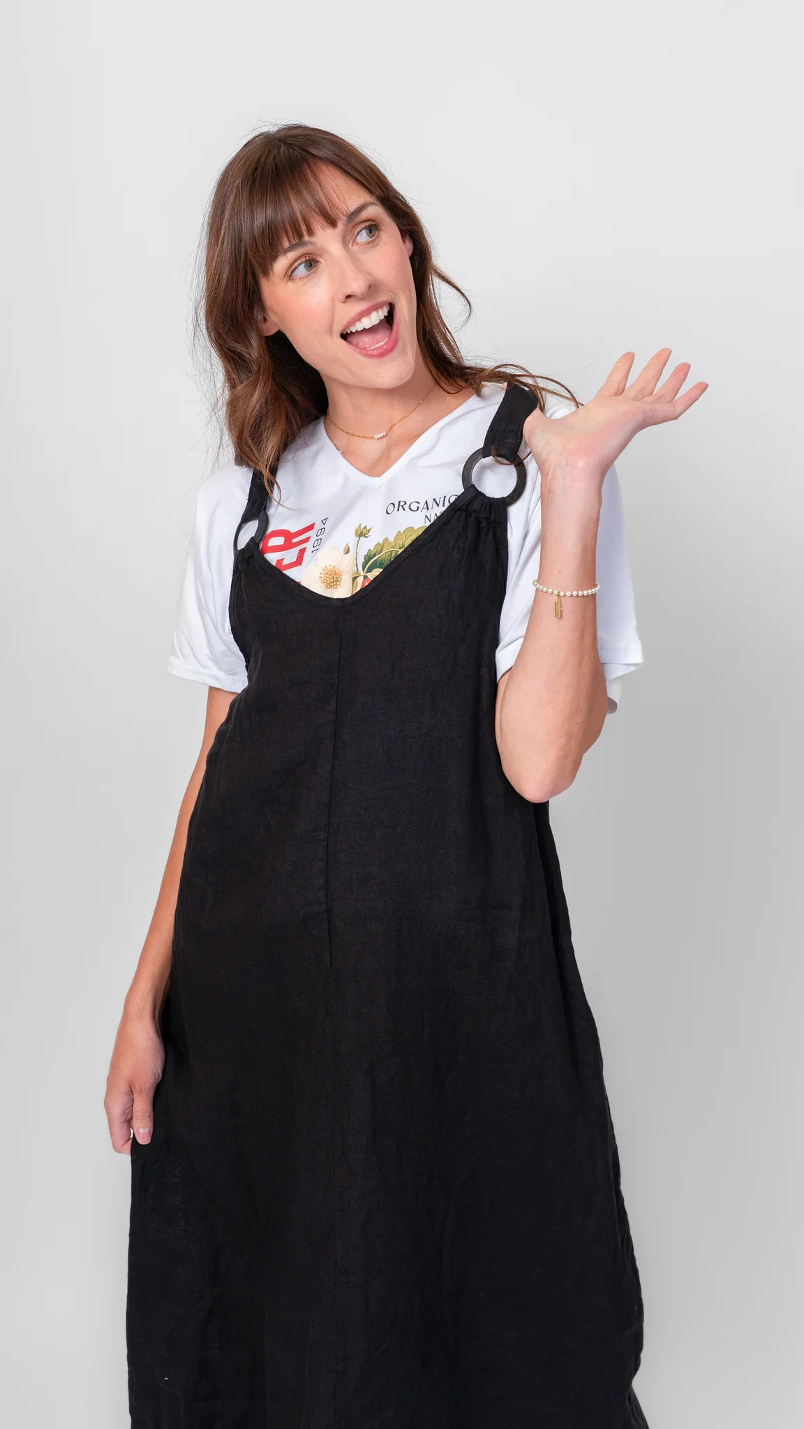 Jumper Dress in Black