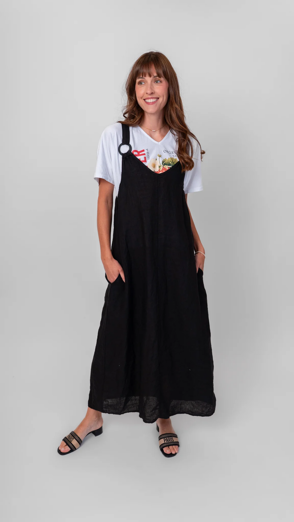 Jumper Dress in Black