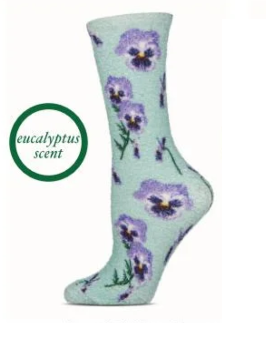 CBD Infused Cozy Crew Socks / Click for Styles