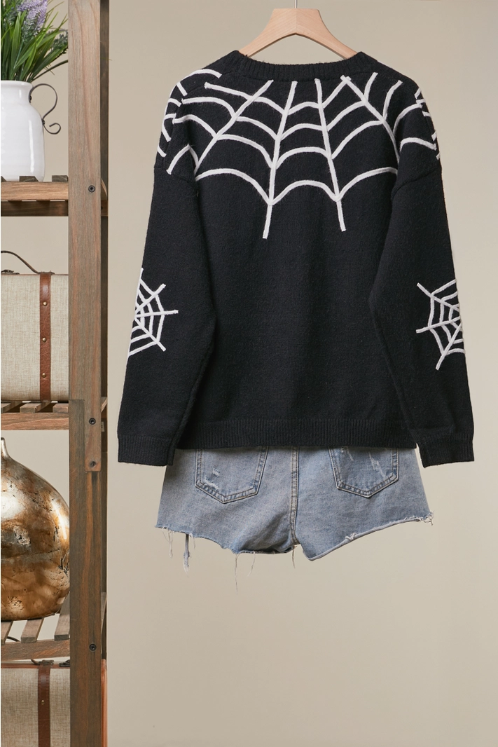 Spider Web Cardigan