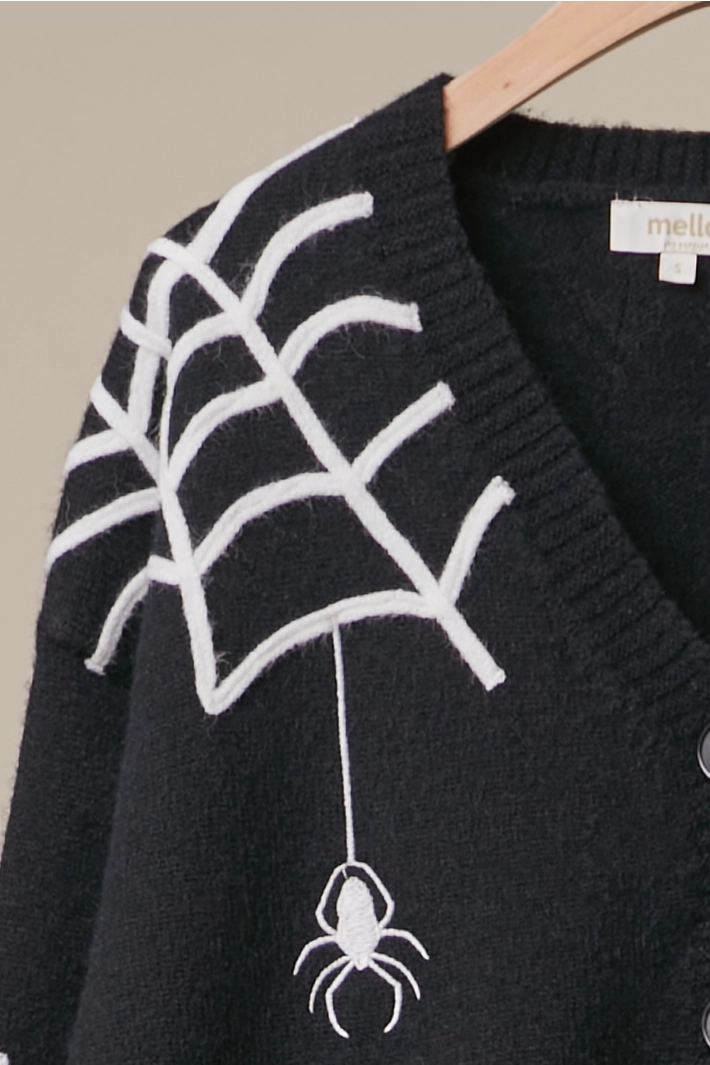 Spider Web Cardigan