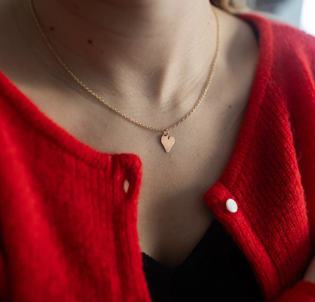 Mend on the Move Amore Copper Heart Gold Plated Necklace