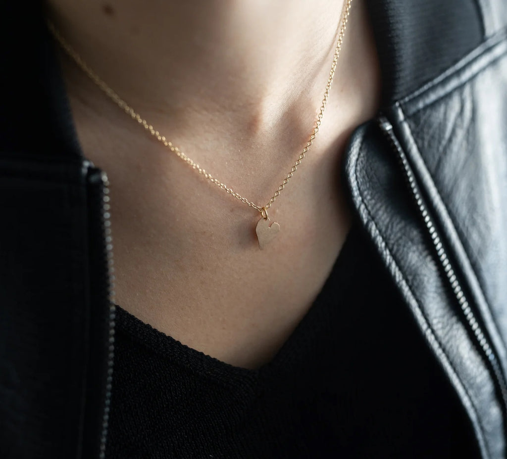 Mend on the Move Amore Copper Heart Gold Plated Necklace